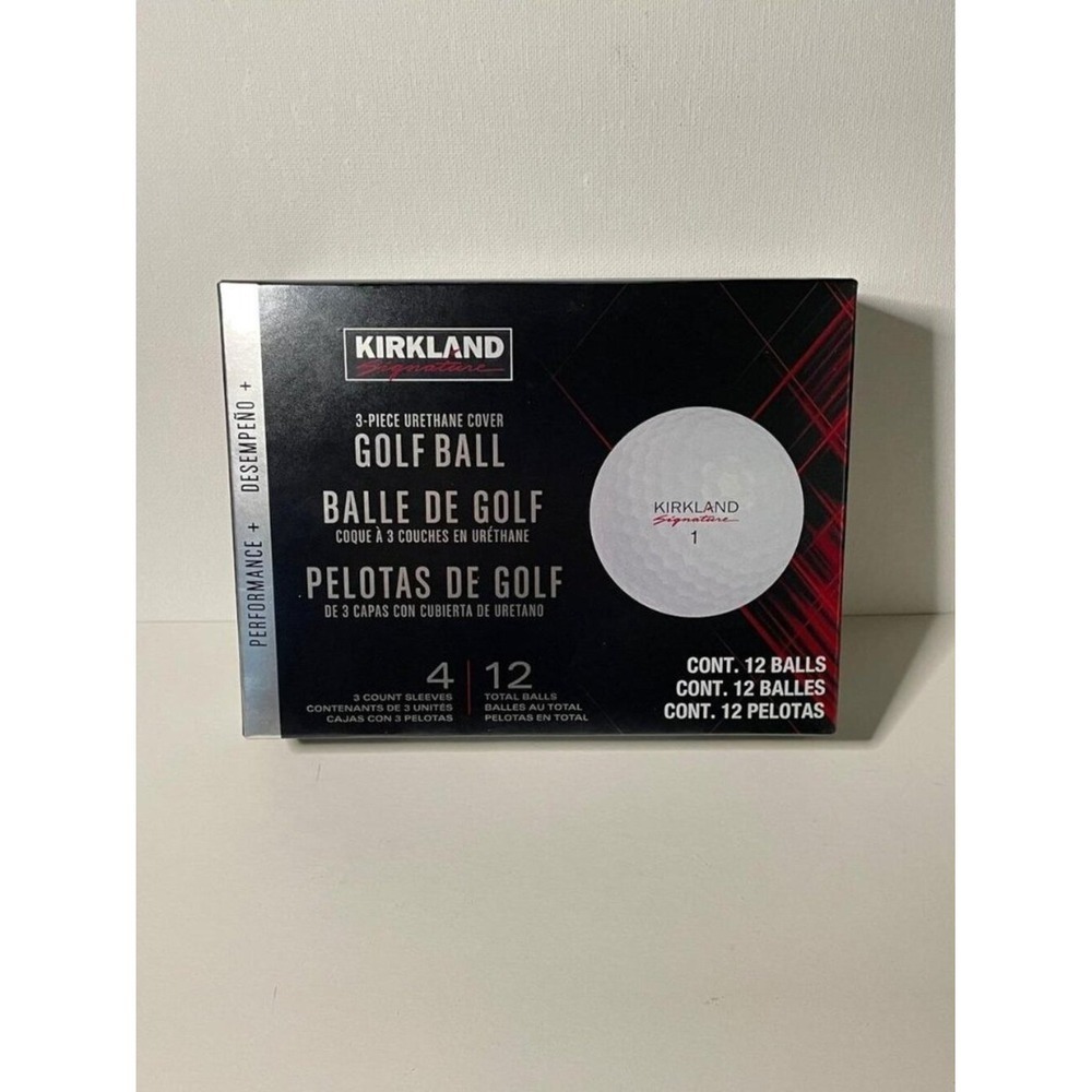 Kirkland Signature Black and Red Golf Ball Pack (12 Balls)